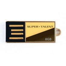 Pico-C Super Talent 2.0 USB Stick - 8GB - 24K Gold